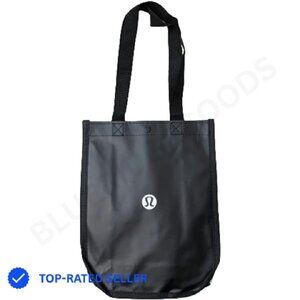 Reusable Gym Tote Bag Minimal Chic Holiday Edition Button Closure Carryall